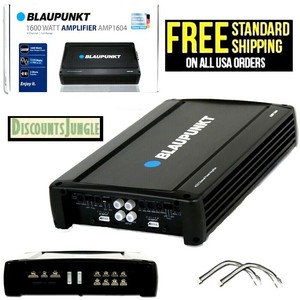 BLAUPUNKT-AMP1604-CAR-AUDIO-4-CHANNEL-AMP-AMPLIFIER-1600W-MAX-PEAK-POWER