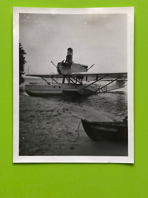 Photo, Berlin 1937, regatta course in Grünau, aviator and rower (n)50827