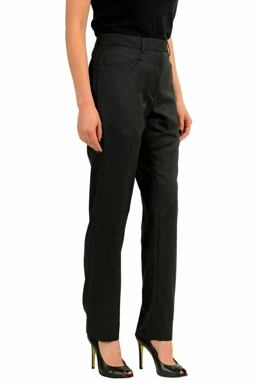 Maison Margiela 4 pantaloni donna lana seta US 6 IT 42