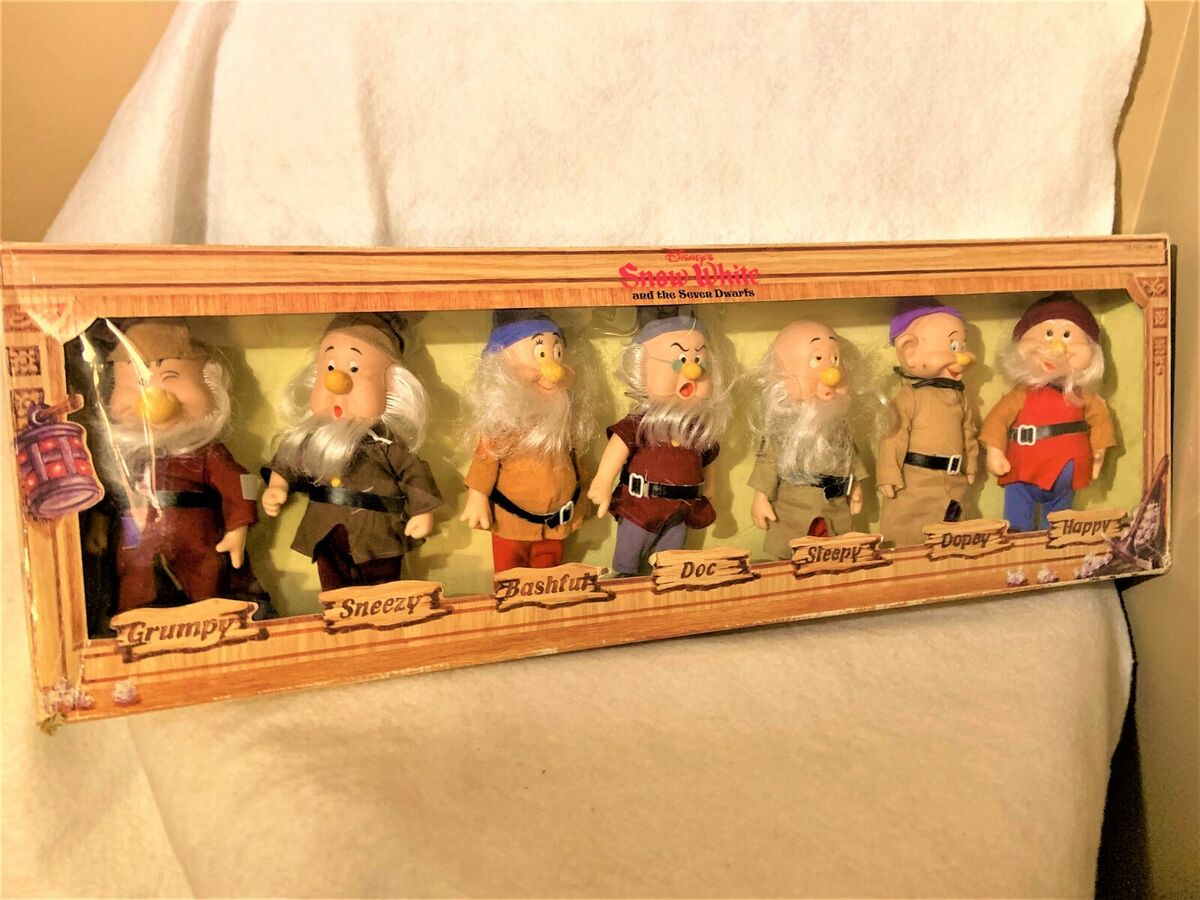 Vintage BIKIN Disney's 7 Dwarfs New in Original Box Vintage BIKIN Disney's 7 Dwarfs New in Original Box