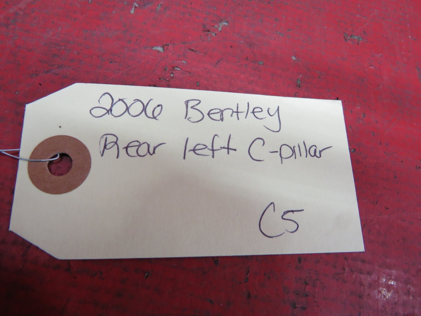 2006 BENTLEY FLYING SPUR  REAR LEFT C-PILLAR  TRIM