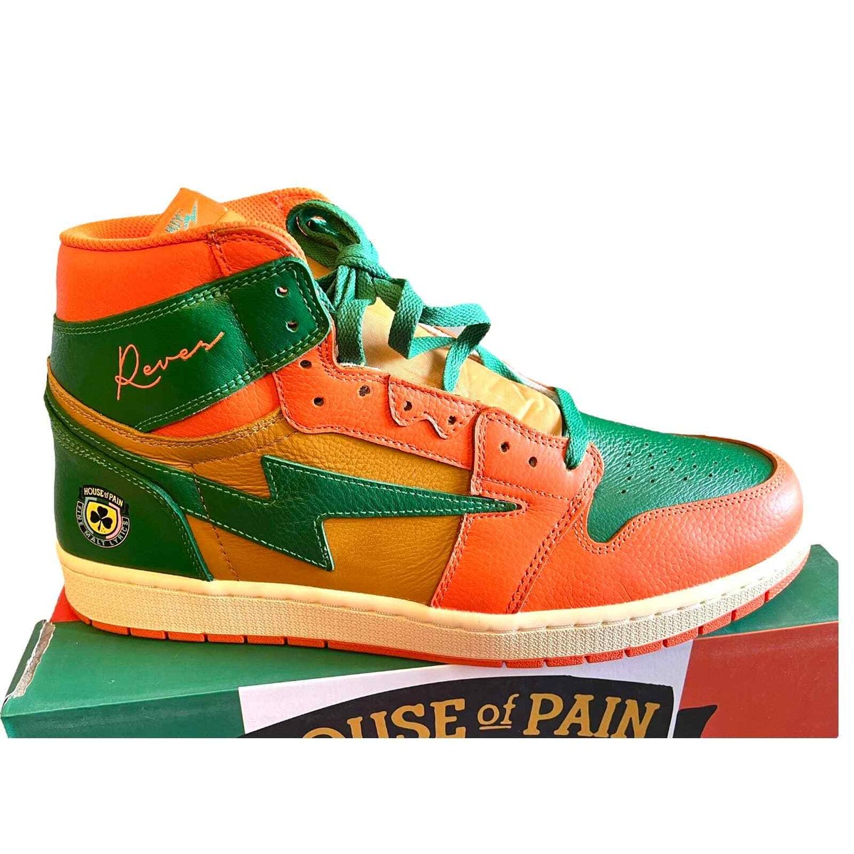 NEW Reves Paris KIY Air Sport 85 Hi House of Pain SNEAKER SZ NEW Reves Paris KIY Air Sport 85 Hi House of Pain SNEAKER SZ