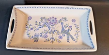 Figgjo Flint Norway Lotte Serving Tray 13.5" long. light staining on underside