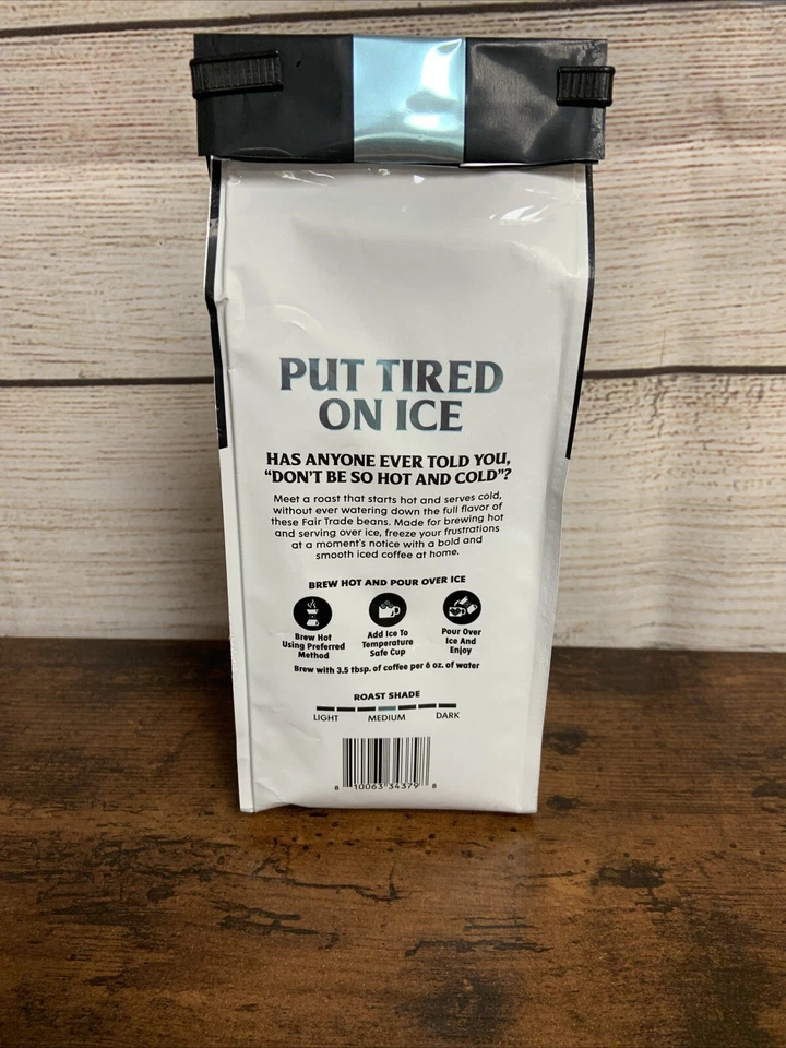 Death Wish Coffee The World's Strongest Ground ROMPEHIELOS CAFÉ HELADO 3/25 Foto 4 de 4