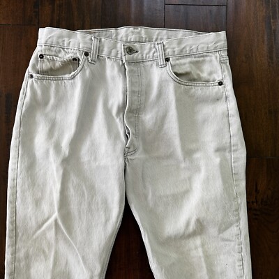 90'S LEVI'S 501 USA製 JEANS 36×30 Vintage 90s Levis 501 USA 36x30 Tag Jeans 80s Blue Light Bleach