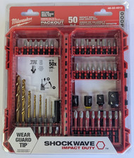 Milwaukee SHOCKWAVE Bit Driver Impact Set - 50 Piece (48-32-4013)