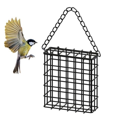 Square Birdcage Bird Feeder Wire Mesh Feeder H6X9 - Picture 3 of 13