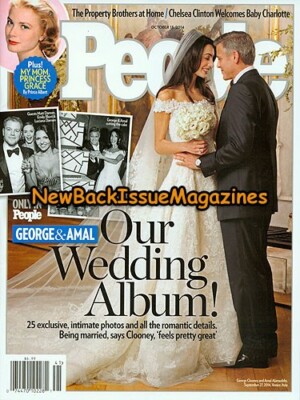 People 10/14,Amal Alamuddin,George Clooney Wedding,Property Brothers,NEW
