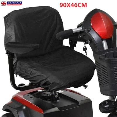 UK Seller Water Resistant Mobility Scooter Seat Cover Wheelchair Elasticated UK