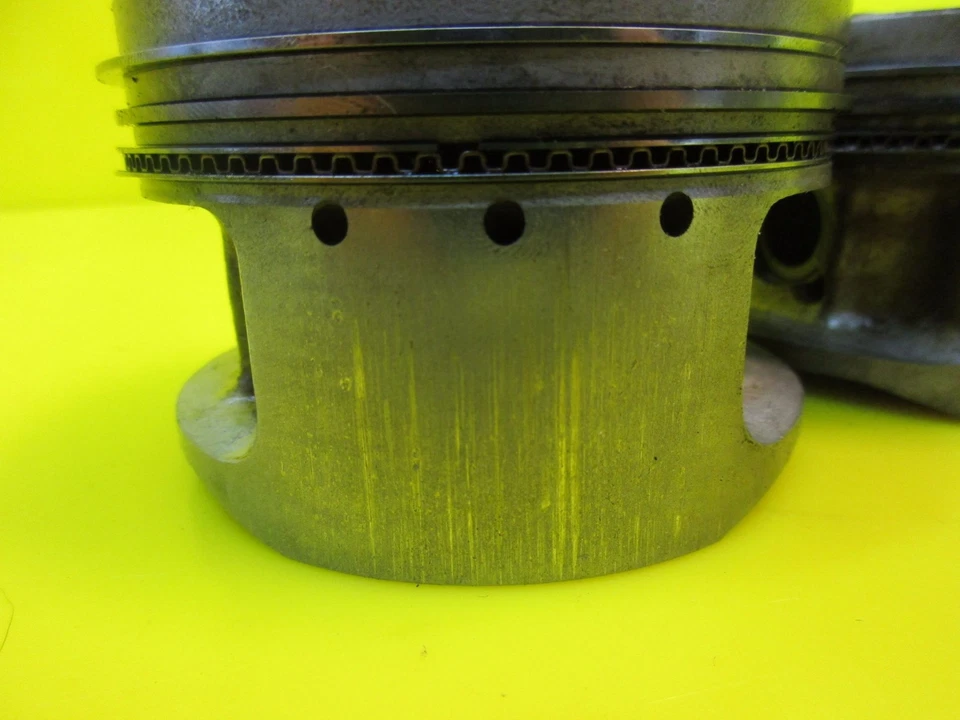 1990 90 YAMAHA VMAX V MAX 12 1200 VMX12 PISTON PISTONS COMPRESSION RING RINGS - Image 3 of 4