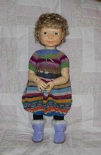 Playhouse MISSY Doll Wig SZ 12/13 BLONDE Low Sheen Short Style W/Curls A NWT
