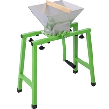 7L Manual Juicer Grinder with stand Portable Fruit crusher