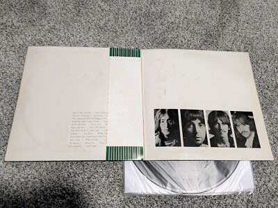 2xLP The Beatles White Album NUMBERED + POSTER + PHOTOS + OBI