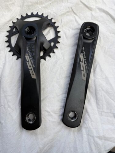 FSA ,1 X , Alpha drive , 30t , 170mm , square taper , crankset .