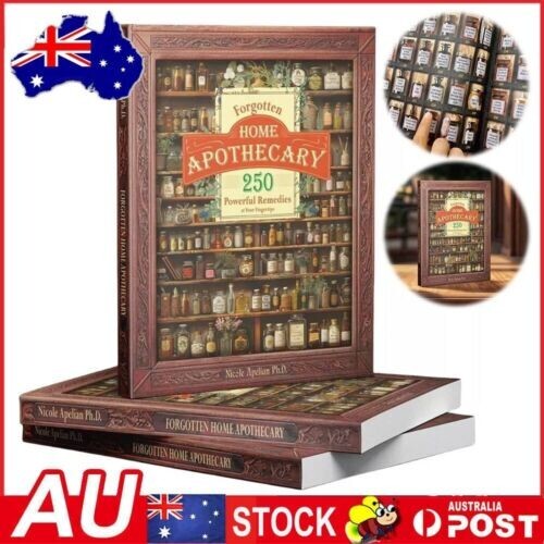 Forgotten Home Apothecary Natural Home Remedies Book Herbal Remedies Book AU - Picture 1 of 3