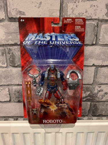 Mattel Masters of the Universe Roboto Actionfigur 2003 B0732 versiegelt - Bild 1 von 4