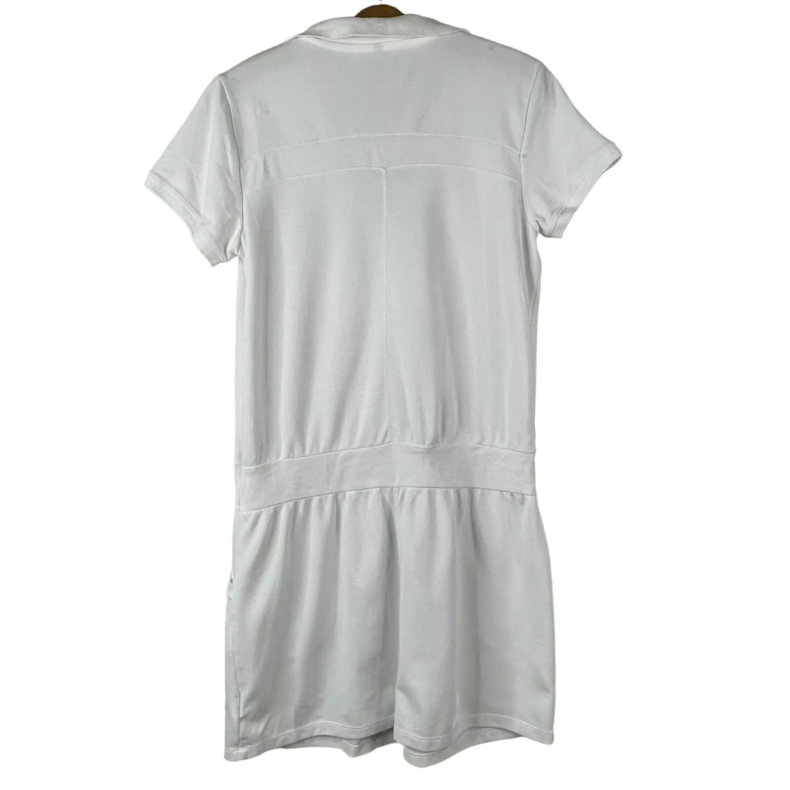 lole tennis dress calm mini collared drop waist athleisure 