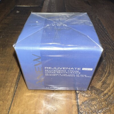 AVON Anew Rejuvenate Night Revitalizing Cream 1.7 oz NOS Discontinued Sealed