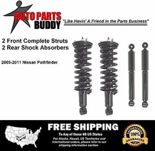 Full Set 2 Front Complete Struts 2 Shocks Lifetime Warr. Fits Nissan Pathfinder