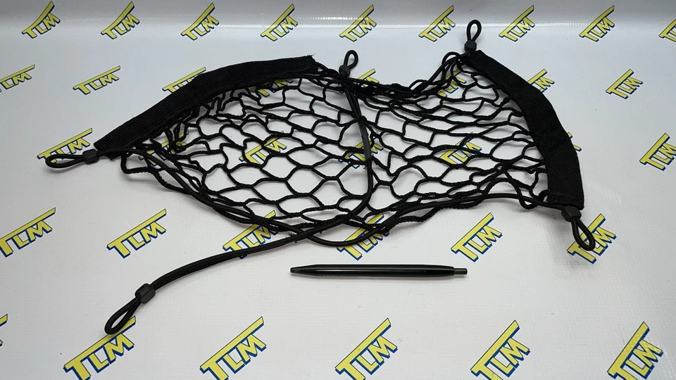 04-08 Red de carga Acura TL pequeña grande maletero organizador malla 2005 2006 2007 06 OEM Foto 3 de 3