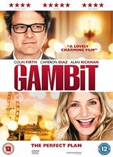 Gambit DVD Drama (2013) Colin Firth Free Royal Mail Delivery Quality Guaranteed