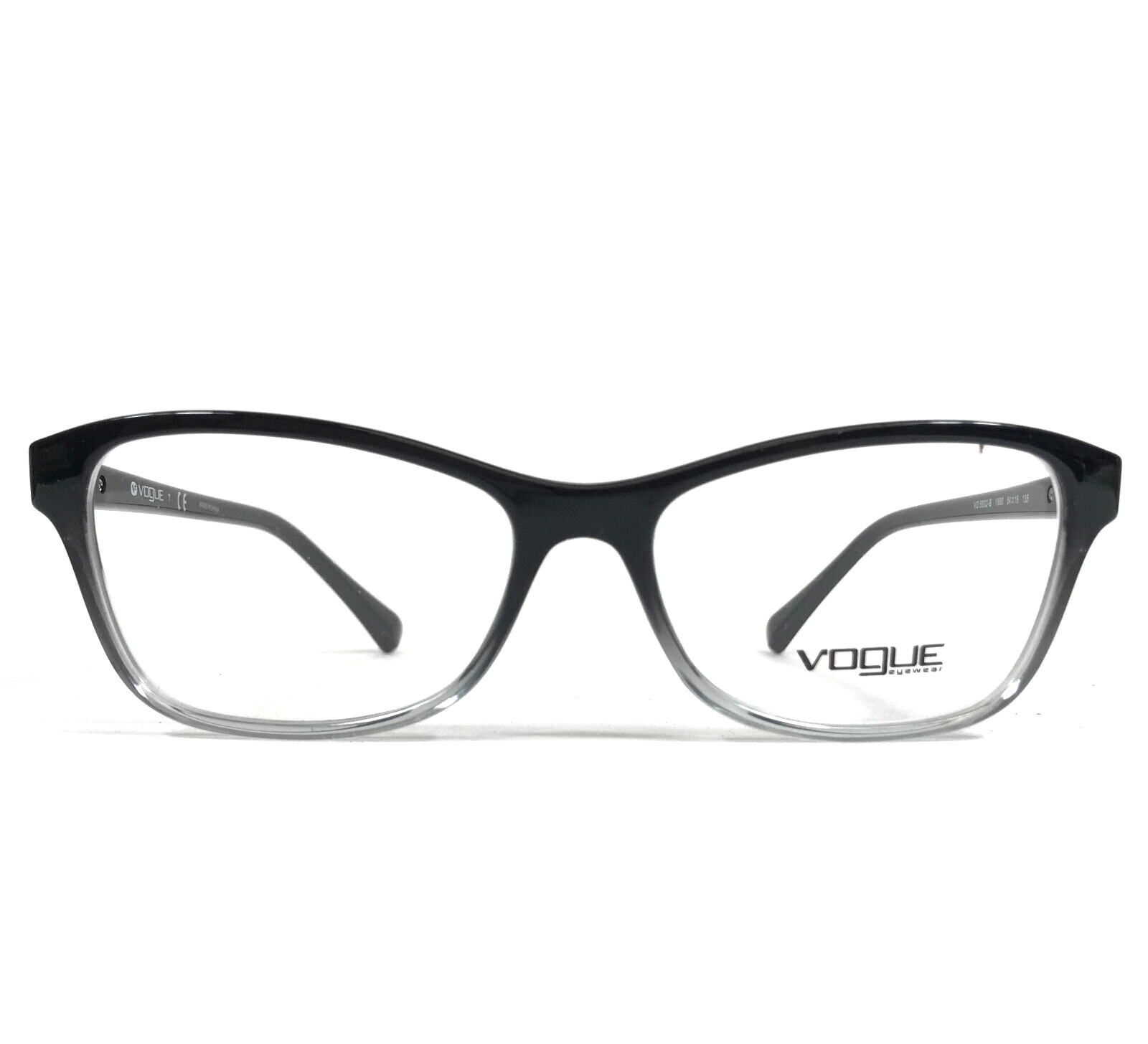 Оправа для очков Vogue VO5002-B 1880 Черная с выцветшими прозрачными кристаллами 54-16-135