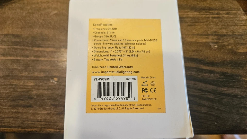 Impact Wireless Controller for Venture TTL600 Monolight (for Sony) - Image 4 of 4