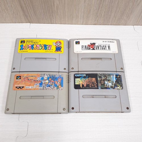 Japanese original Famicom & Super Famicom Console bundle with 12 games FS331 - 第 4/10 張圖片