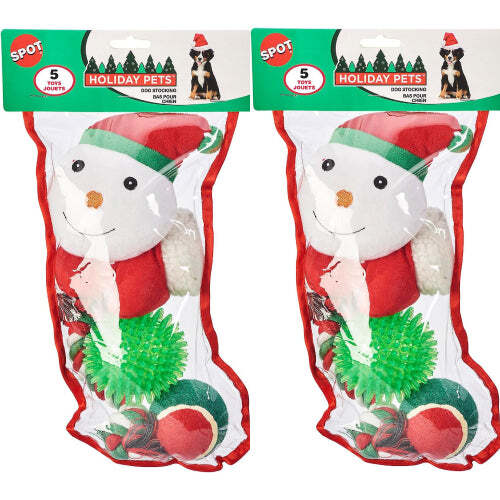Ethical Pet Spot Holiday Dog Stocking Large 5pcs Per Stocking 2-Pack - Picture 1 of 1