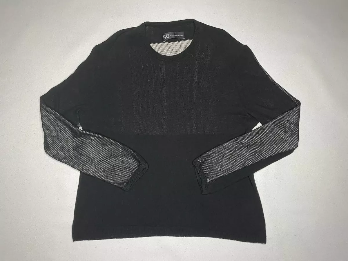 SO By Alexander Van Slobbe Women Black Relaxed Sweater Size S/M | eBay