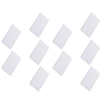 10 Pcs HID ProxCard II Cards Proximity Access Card Key Fob 125kHz 26 Bit;