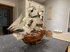 Wooden Ship 2 foot