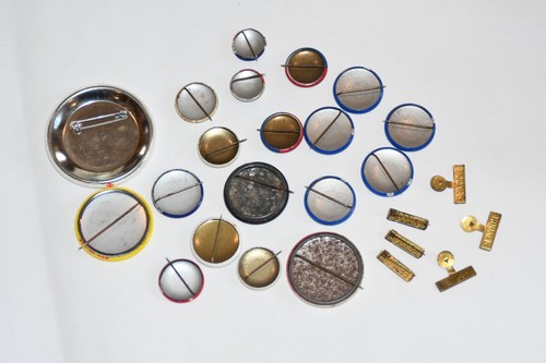 Vintage politisches republikanisches Lot Nixon Kampagne Pinback Pin Button Ike Nixon Hoover - Bild 2 von 15
