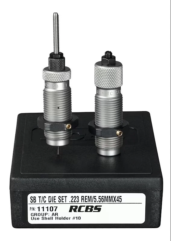 RCBS Small Base Two-Die Set with Taper Crimp - .223 Remington/5.56 NATO - #11107 - Image 2 of 4