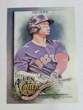 Rafael Devers 2022 Topps Allen & Ginter Silver Portrait #46 Boston Red Sox