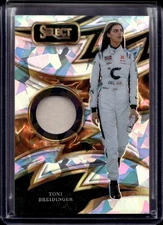 2025 Panini Select NASCAR Racing Sparks Relic #S-TBG Toni Breidinger Ice Prizm