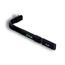 PUK Link Cable Set — 7-in-1 USB-C 90° Mobile Gaming + 7.1 inches, Black