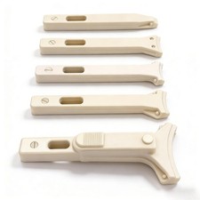 Flat Tip PEEK Tweezers,High Temperature Resistant for Wafer Inspection  Lab Use