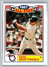 1988 Topps #2 Don Mattingly Glossy All-Stars