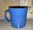 Fiestaware Homer Laughlin  Fiesta Lapis Blue 12 Oz Java Mug Coffee