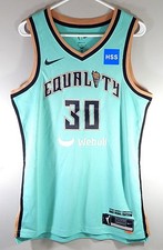 Breanna Stewart #30 New York Liberty Nike Rebel Ed. Victory HSS Teal Jersey 56