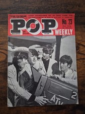 Pop Weekly Magazine The Beatles Second Series 01/02/1964 No. 23