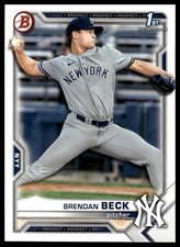 2021 Bowman Draft #BD-118 Brendan Beck