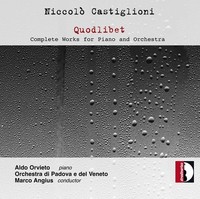Audio Cd - Niccolo' Castiglioni - Quodlibet - Complete Works For Piano & Orchest