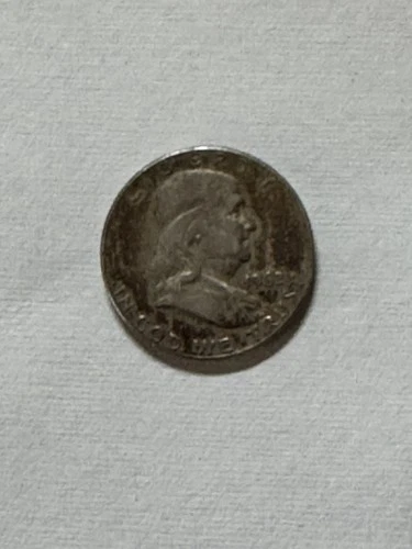 Photo of a 1962-P Franklin Half Dollar from an eBay listing that sold on Jul 21, 2026