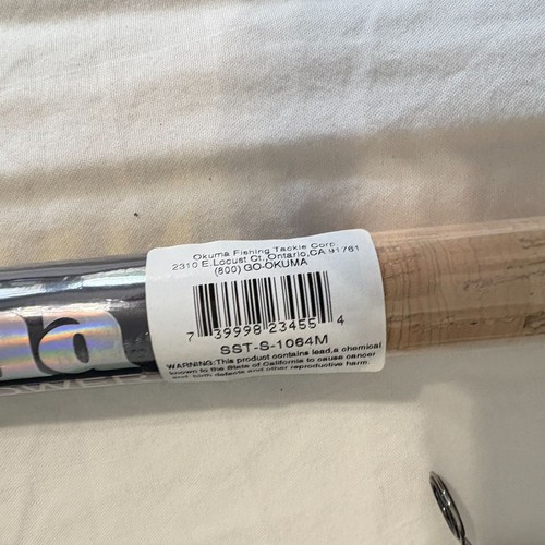Okuma SST Travel Spin Rod SST-S-1064M Salmon / Steelhead Fishing Graphite NEW - Picture 10 of 15
