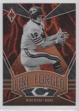 2020 Panini Phoenix Fire Forged Orange 36/99 Mike Ditka #1 HOF s7f