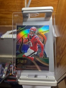 2023 Select - Tank Dell Club Level Black And Green Die-cut Rookie RC Texans #219