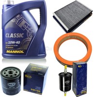 SCT Inspektionspaket 5L Mannol Classic 10W-40 FüR VW Lupo 1.0 Seat Arosa