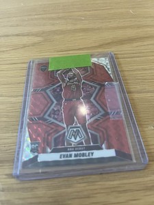 2021-22 Mosaic Base NBA Debut Red Mosaic #263 Evan Mobley